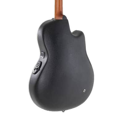 Ovation Celebrity Traditional CS24L-5G LH A/E Guitar - Black - Open Box image 7
