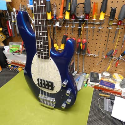 Ernie Ball Music Man Sterling USA Model 2008 - Blue Pearl image 4