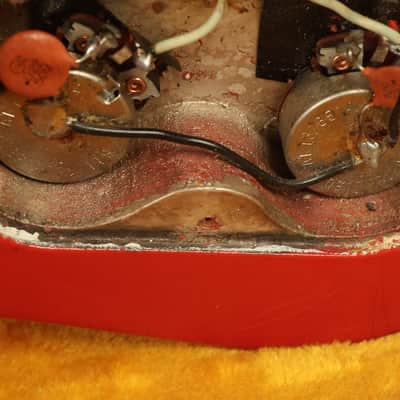 1965 Gibson reverse Firebird III w/non-reverse headstock original CARDINAL RED!! image 21