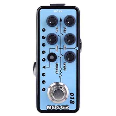 Mooer Micro Preamp 018 Custom 100 Based on Plexi based Boutique Signature Amp image 1