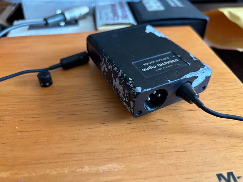 Audio-Technica AT831B Mini Uni-Directional Condenser Lavelier Microphone 2010s - Black image 1
