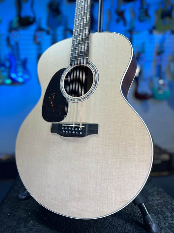Martin Grand J-16 12-string Left Handed Acoustic Electric Guitar - Natural Auth Deal Free Ship! 228 GET PLEK’D! image 1