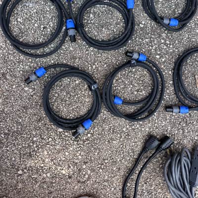 Lot 6 items Gepco Pro Speaker Cable w/ Neutrik NL2FC Speakon Connectors – 12AWG image 6