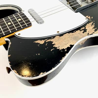 Fender Telecaster Custom 60 Super Heavy Relic Custom Shop 2022 Black image 10