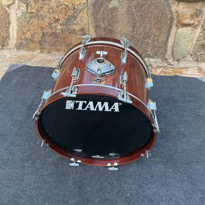 Rare 1980's vintage Tama Superstar 20x14 Bass Drum Super Mahogany image 11