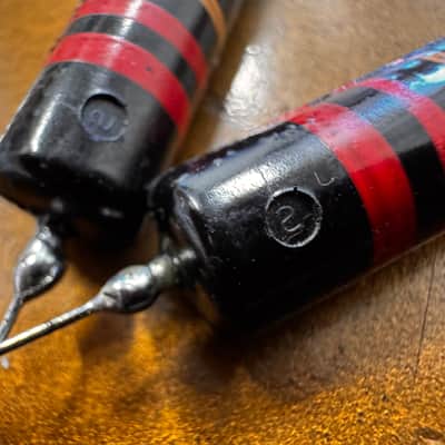 (1 Pair) Killer Bees, Reproduction Sprague Bumblebee .022 uF 400v capacitor cap burst harness wiring pots image 3