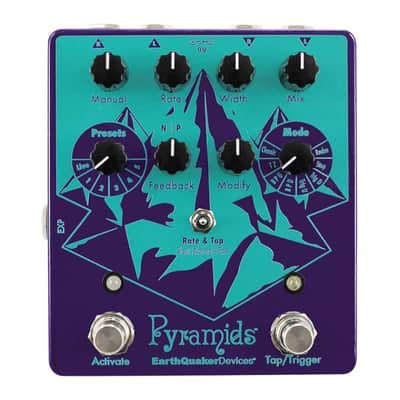 EarthQuaker Devices Pyramids Stereo Flanger Pedal image 2