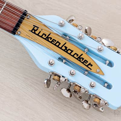 2004 Rickenbacker 325C58/12 12-String Blue Boy F Hole w/ Roger McGuinn Compressor & Case, 325/12 image 4