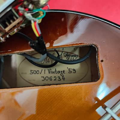 Hofner Vintage 59 500/1 Reissue Vioiln Bass 2008 Rare image 10