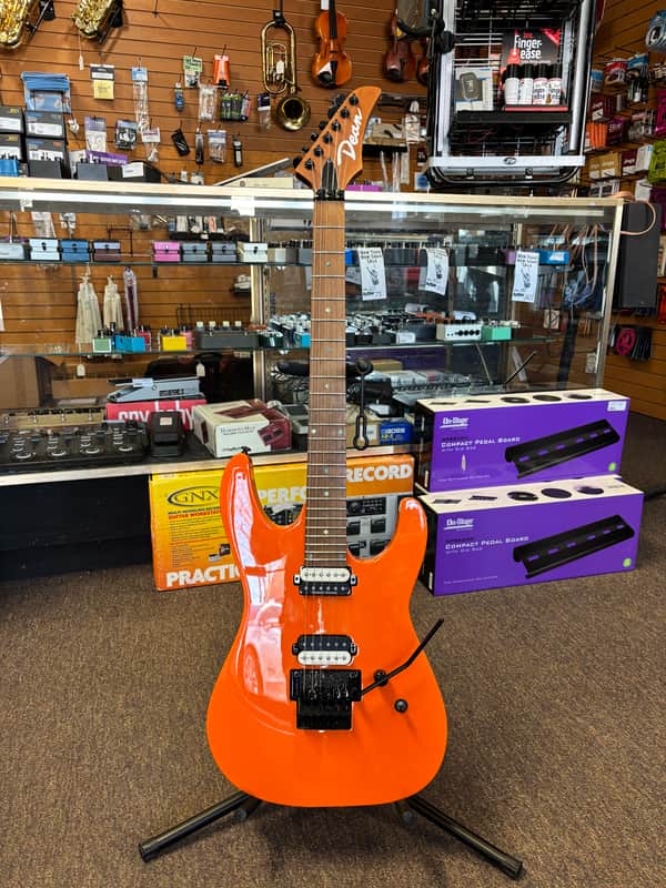 Dean MD24 Floyd Roasted Maple 2021 - Vintage Orange image 1