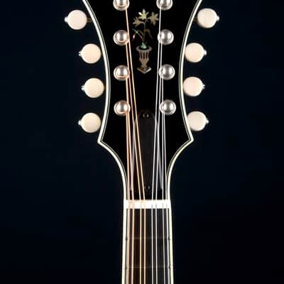 Bourgeois M5F Sunburst Full Aged Tone Adirondack Spruce and European Flamed Maple Mandolin NEW image 7