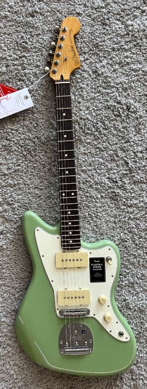 Mint Fender Player II Jazzmaster Electric Guitar, Rosewood Fingerboard, Birch Green