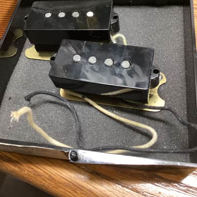 Fender 099-2046-000 Original '62 Precision Bass Pickup Set 2010s - Black image 1