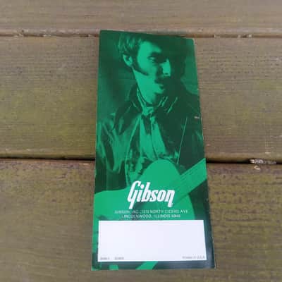 Vintage 1970 Gibson Classic Models (Classical Guitar) Pamphlet Catalog! Original Case Candy, Paperwork! image 5