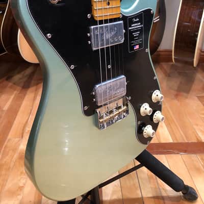Fender American Professional II Telecaster Deluxe MN - Mystic Surf Green image 3