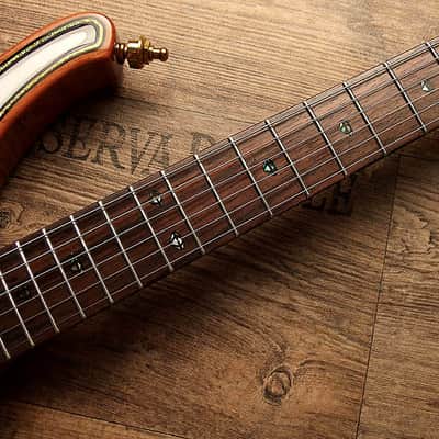 Insane custom shop artwork Zerberus Gorgonized Nemesis genuine Italian White Carrara Marble Top #001 image 8
