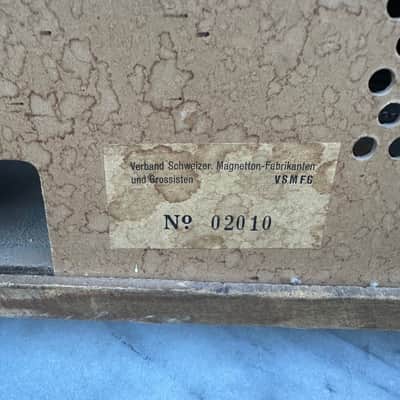 Tape recorder REVOX T26 1952 - Wood brown Bild 6