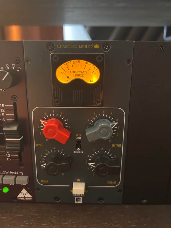 Chandler Limited EMI TG Opto 500 Series Compressor Module 2010s - Blue image 1