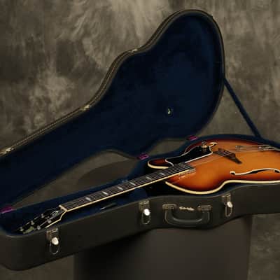 1965 Epiphone A412 Triumph Sunburst with wide nut width image 21