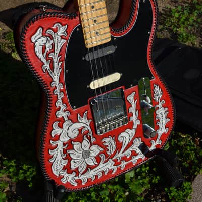 Fender American Special Telecaster 2014 Red Leather image 4