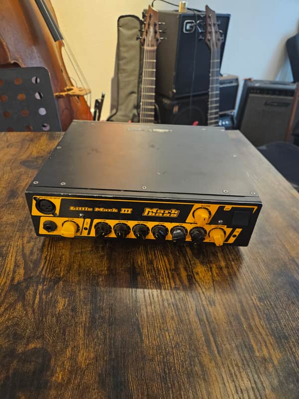 Markbass Little Mark III 500-Watt Bass Amp Head 2010s - Black / Yellow image 1
