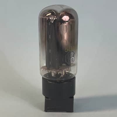 1960s Raytheon 5U4GB Vintage Black Plate Side Getter Rectifier Tube! T285 image 4