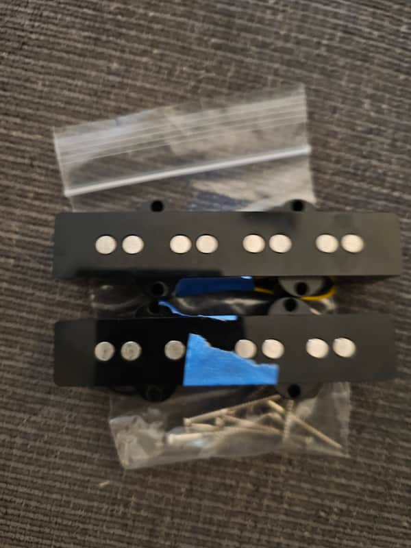 Fender CIJ Jaguar Bass - Jazz-Style Pickups 2005-2010 - Black image 1