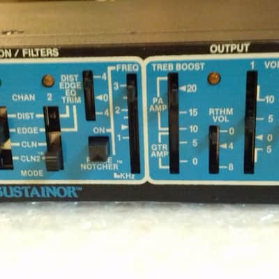 ギター ROCKMAN SUSTAINOR MODEL100 Vintage Rockman Sustainor Model 100 Effects Processor Tom Scholz