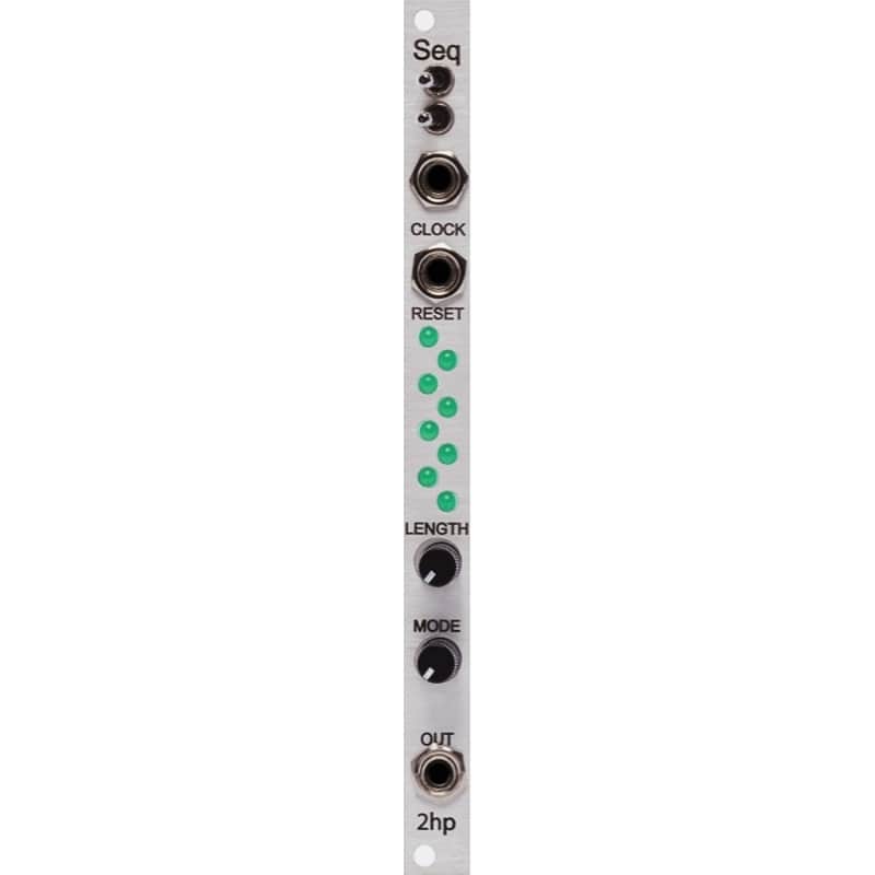 2hp SEQ Eurorack Sequencer Module (Silver) image 1