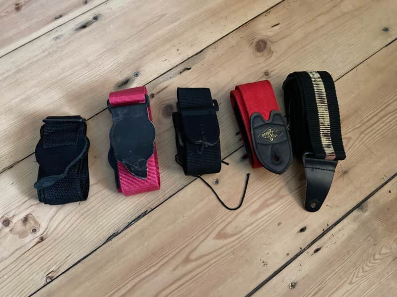 5 x Various Guitar Straps Pre Owned Rotosound image 1