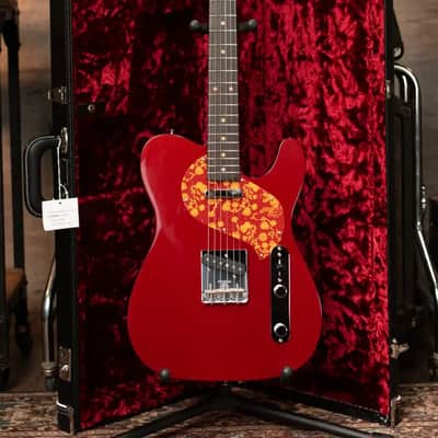 Fender Limited Edition Raphael Saadiq Telecaster - Dark Metallic Red with Hardshell Case - Used image 15