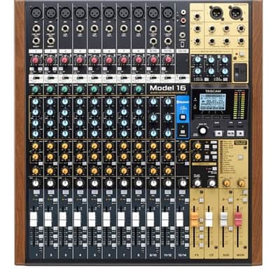 Tascam Model 16 All-in-One Mixing Studio image 1