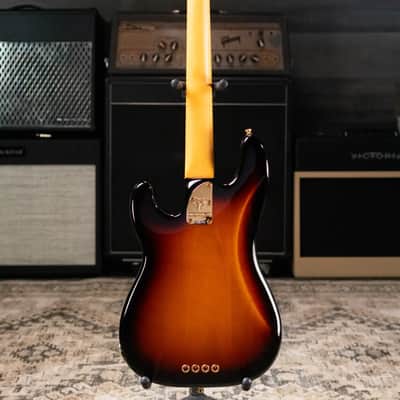 Fender 75th Anniversary American Professional PJ Bass - 2-Color Sunburst with Hardshell Case image 7