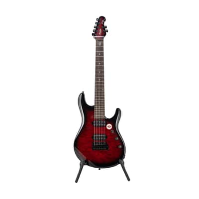 Sterling by Music Man JP100 John Petrucci Transparent Black