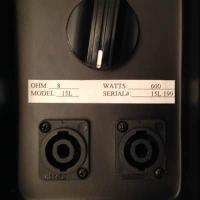 Schroeder 15L custom 1x15 bass cabinet w/tweeter image 5