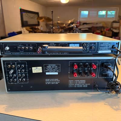 Vintage Pioneer A-9 Amplifier + F-9 Tuner Gold Fresh Service Near Mint 110 WPC🔥 image 11