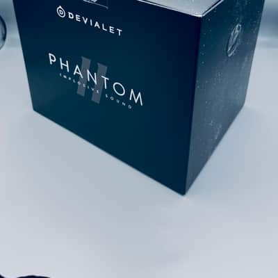 Devialet Phantom ll 2 98db- Matte Black Excellent with New Carrying Case image 1