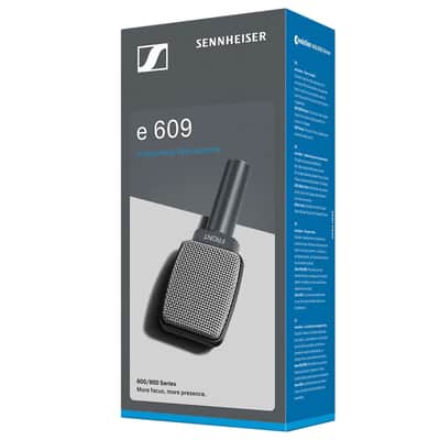 Sennheiser e609Silver Supercardioid Instrument Mic Guitar Amp Cabinet Microphone image 4