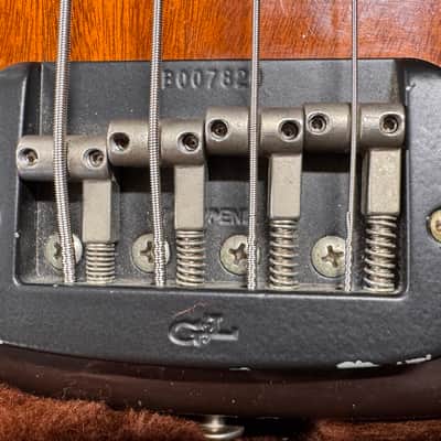 Vintage 1981 G&L L-2000 bass guitar, w/OHSC image 11