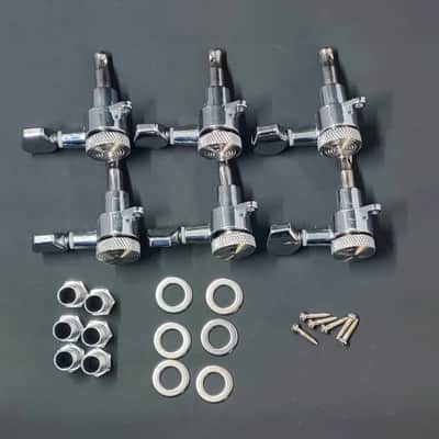 Chrome Locking Tuners Set of 6 image 1