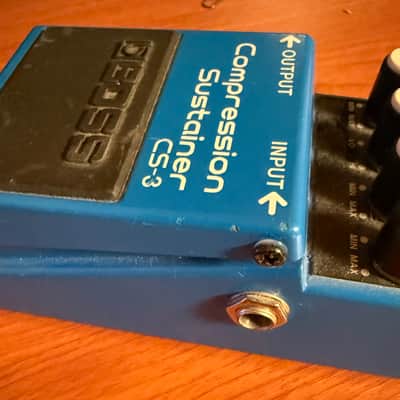 Boss CS-3 Compression Sustainer (Silver Label) 1997 - Present - Blue image 4