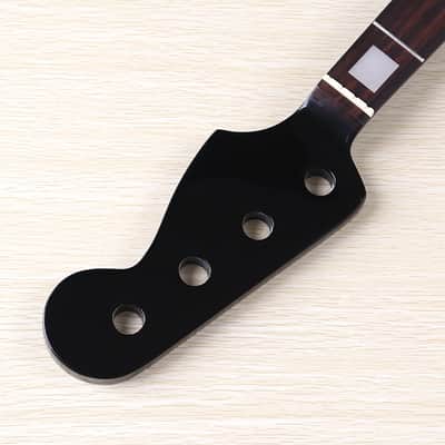 Canada Maple Wood 4 String Black JB Guitar Neck,20-fret image 4