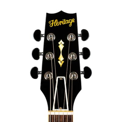Heritage Custom Shop Core Collection Limited H-150 Electric Guitar, Ebony Finish image 6