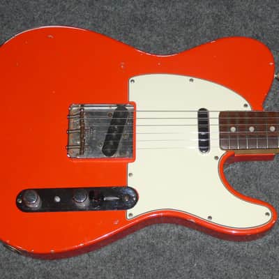 Fender Telecaster 1967 - Fiesta red refin image 2