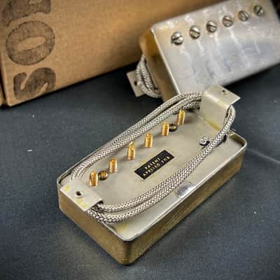 General Vintage Tone  General Vintage Tone  1957  PAF Humbuckers Double Black Celullose acetate Les image 7