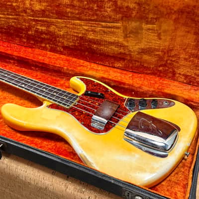 Fender Jazz Bass 1966 - Olympic White with Matching Headstock image 11