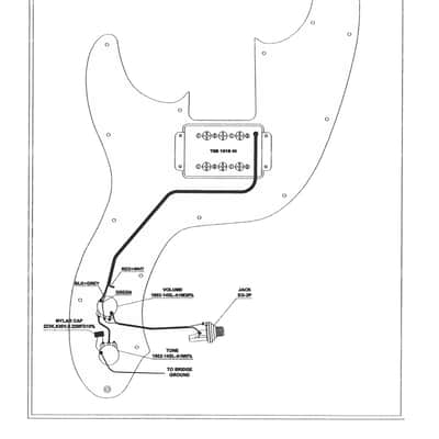 Squier Tele Bass Humbucker image 5