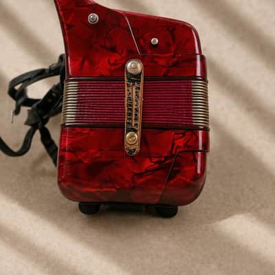 Scandalli L620/246 Finales años 50 - ➡️ Red Pearl (Rojo perlado) image 7