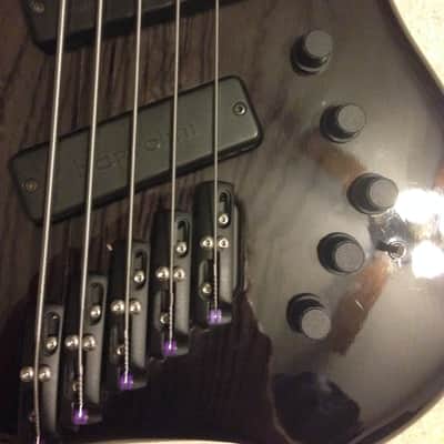 Dingwall Voodoo 2000 Purple burst w/Bartolini PU's and Pre image 3