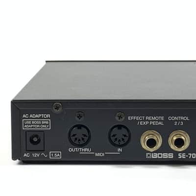 Boss SE-70 Super Effects Processor 1993 - 1999 - Black TGHM image 7